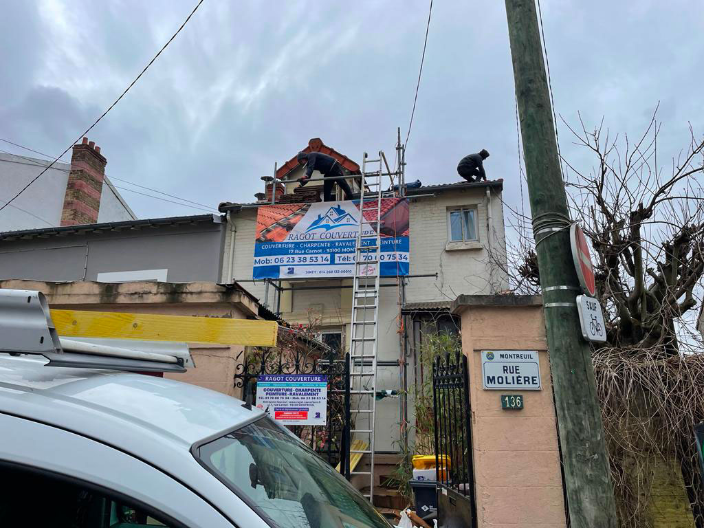 Couvreur à Montreuil En Seine Saint Denis (93)